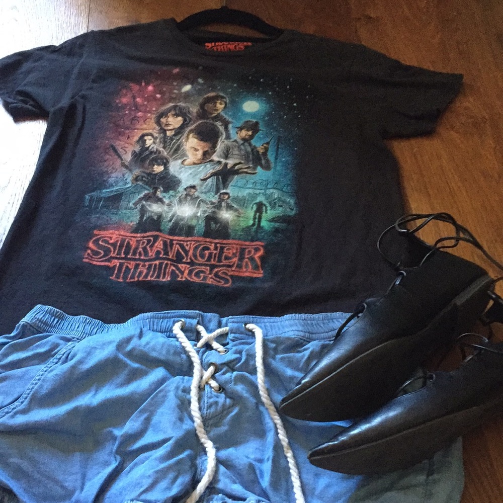 Aerie lace up cut off shorts